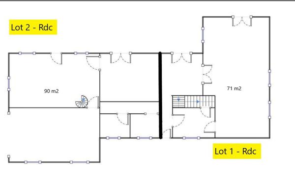 Maison à vendre    2 pièces •  Dommartin