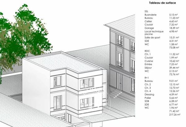 Viroflay, Maison 5 Chambres -  150 m² à vendre
