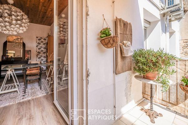Appartement avec terrasse, au calme, à deux pas des Halles de Narbonne
