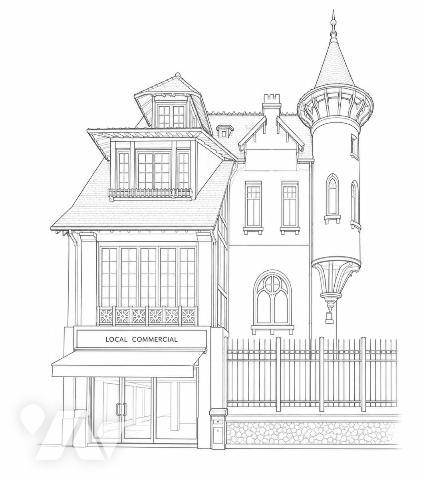 Local commercial axe passant Deauville