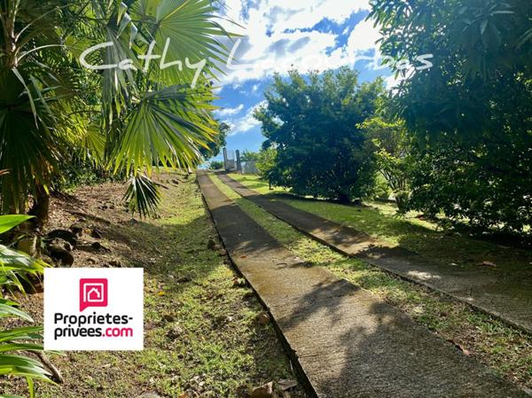 Belle propriété vue mer sur 4000M²-Bouillante , Guadeloupe