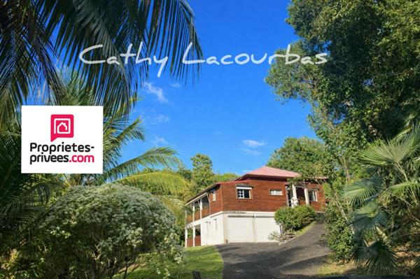 Belle propriété vue mer sur 4000M²-Bouillante , Guadeloupe