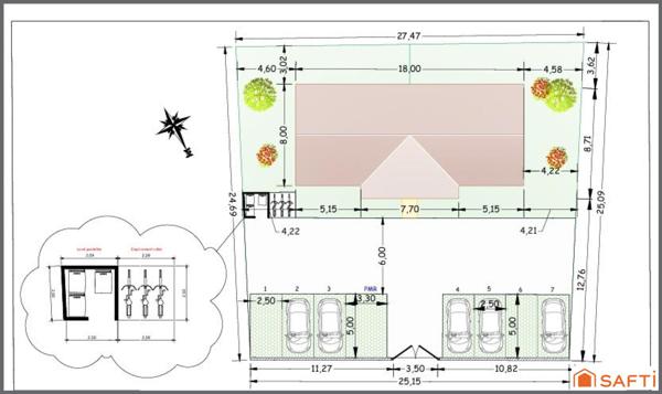 Résidence des Carrières - Appartement neuf T3 au 1er étage