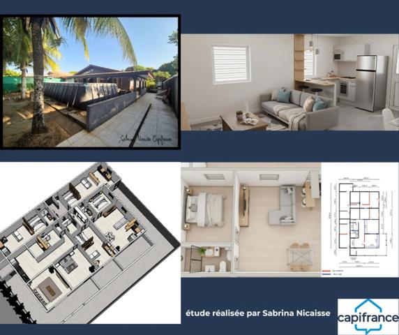 Maison spacieuse de 195 m² avec fort potentiel investissement locatif – Quartier des Roches 3 Kourou