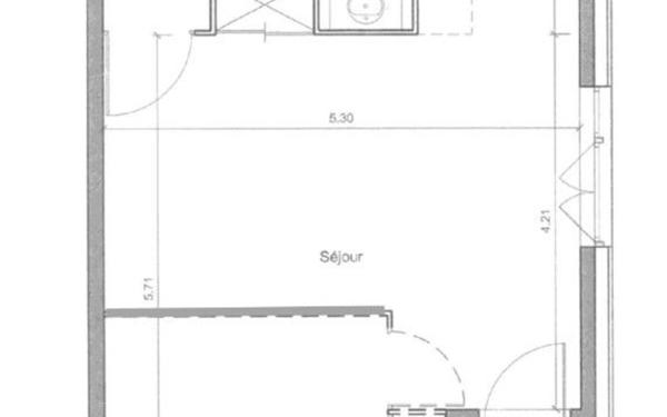 Appartement à vendre    2 pièces • 40 m2 Lyon 7