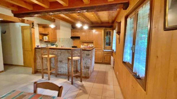 Dpt Savoie (73), à vendre ALBIEZ, maison P5, terrain, vue dégagée