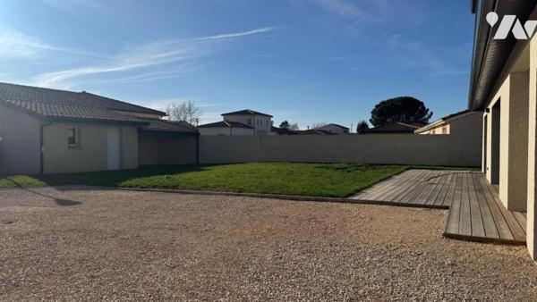 Villa neuve T5 113 m² – Frais de notaire inclus – Terrain 784 m² – Pins-Justaret