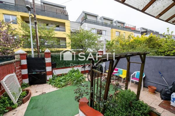 MAISON 4 PIECES 3 CHAMBRES DE 92 M2 AVEC UN JARDIN DE 65 M2 SITUE A GENNEVILLIERS