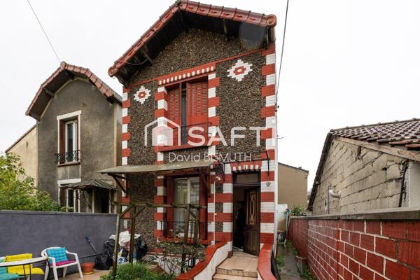 MAISON 4 PIECES 3 CHAMBRES DE 92 M2 AVEC UN JARDIN DE 65 M2 SITUE A GENNEVILLIERS