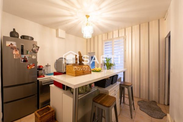 MAISON 4 PIECES 3 CHAMBRES DE 92 M2 AVEC UN JARDIN DE 65 M2 SITUE A GENNEVILLIERS