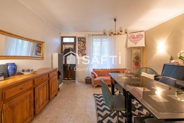 MAISON 4 PIECES 3 CHAMBRES DE 92 M2 AVEC UN JARDIN DE 65 M2 SITUE A GENNEVILLIERS