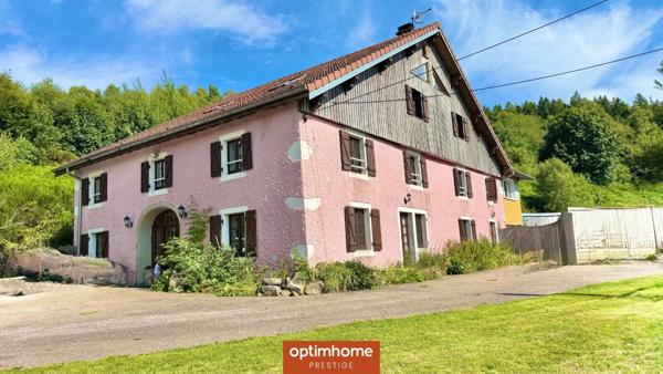 Vente domaine exceptionnel – Ferme vosgienne et chalet – 6,78 ha – Le Thillot (Hautes-Vosges)