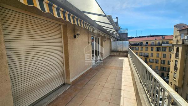 Appartement Nice 4 pièce(s) 96 m2 - Terrasse exposition Sud-Ouest