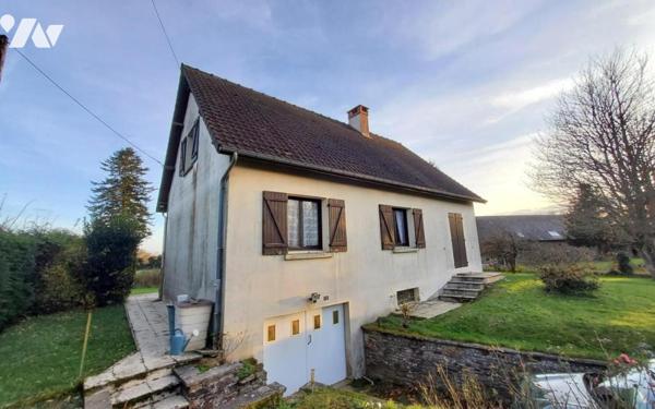 Maison F3 de 75 m² avec combles et sous-sol total