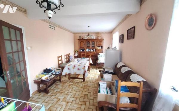 Maison F3 de 75 m² avec combles et sous-sol total