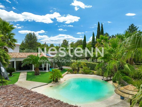 A VENDRE DRAGUIGNAN Maison 300 m² avec PISCINE GARAGE SOUS SOL terrain 4600 m²