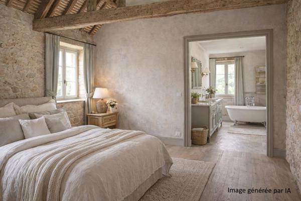 Maison à réhabiliter selon vos idées et vos goûts.