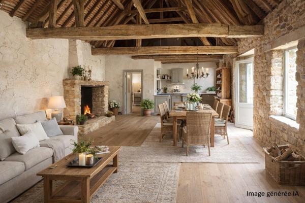 Maison à réhabiliter selon vos idées et vos goûts.