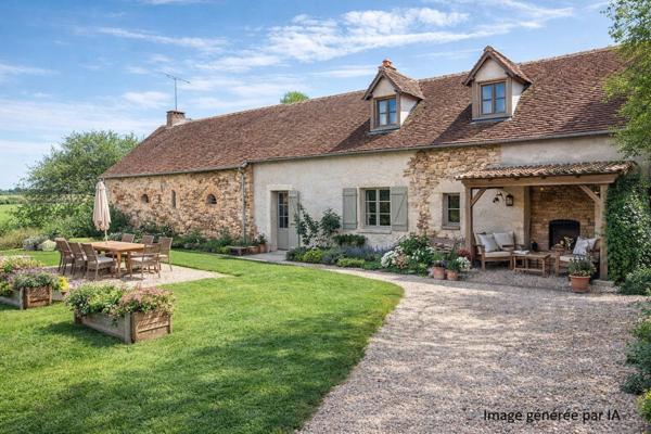 Maison à réhabiliter selon vos idées et vos goûts.