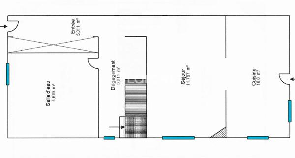Achat maison Samois-sur-Seine - 3 pièce(s) - 59 m² - 235 000 €