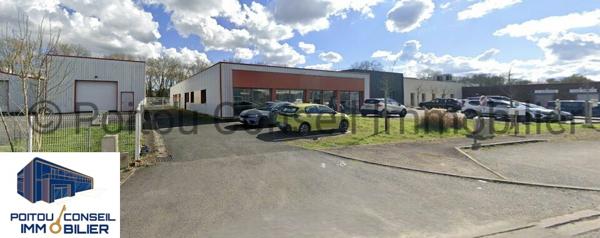 A LOUER BUREAUX PROCHE AVENUE DE LA ROCHELLE BESSINES NIORT 350m2 AVEC 32 PLACES DE PARKING