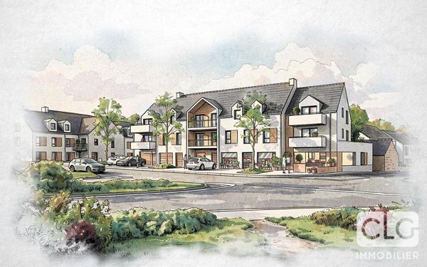 PROGRAMME IMMOBILIER NEUF - L'ECLAT - PONT AVEN - APPARTEMENTS T2 et T3