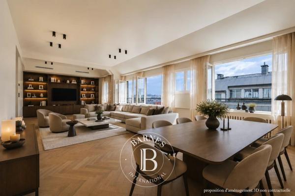 Paris 9ème, Appartement 4 Chambres -  165 m² à vendre