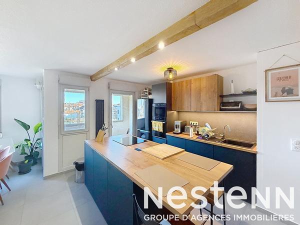 Appartement Metz 3 pièces - 67m2 - 2 chambres - balcon - garage - place de stationnement - cave