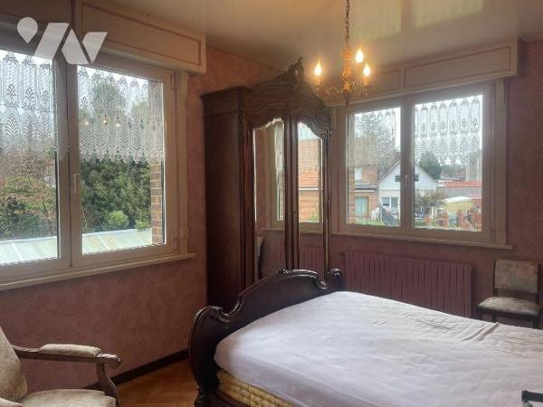 A VENDRE A BAILLEUL  DANS LE NORD (59) - MAISON INDIVIDUELLE DE TYPE BEL-ETAGE AVEC SOUS-SOL de...