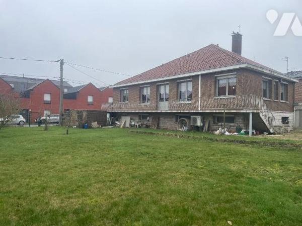 A VENDRE A BAILLEUL  DANS LE NORD (59) - MAISON INDIVIDUELLE DE TYPE BEL-ETAGE AVEC SOUS-SOL de...