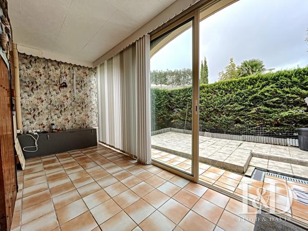 VAUX SUR MER, appartement 32.86 m², 1 chambre avec jardinet, proche Pontaillac