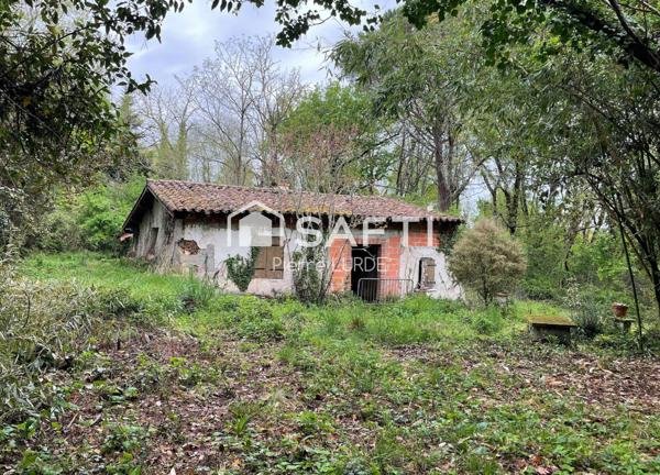 Le Fau - Ferme à rénover sur un hectare de bois