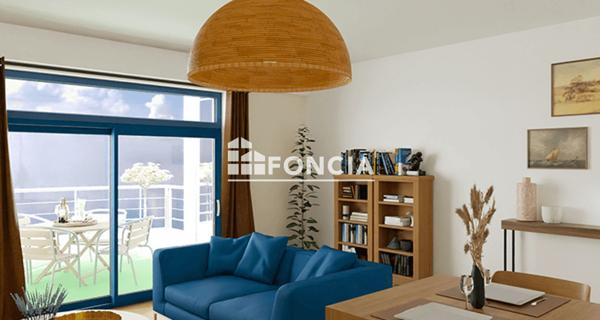 À vendre Appartement 2 pièces 51.1 m² - Saint-andré-des-eaux 44117