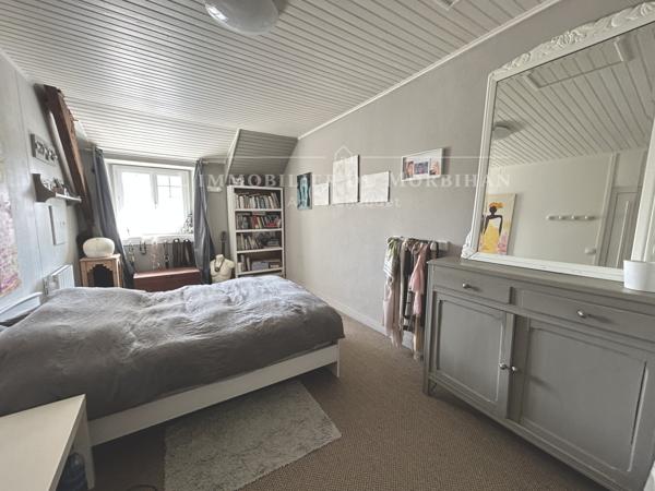 Saint-Armel (56450) Magnifique Longère en Pierre à Deux Pas de la Plage – Petite Vue Mer Côté Golfe !