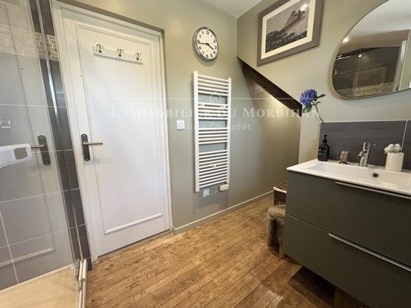 Saint-Armel (56450) Magnifique Longère en Pierre à Deux Pas de la Plage – Petite Vue Mer Côté Golfe !