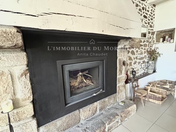 Saint-Armel (56450) Magnifique Longère en Pierre à Deux Pas de la Plage – Petite Vue Mer Côté Golfe !