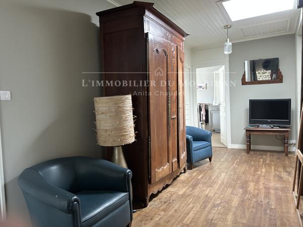 Saint-Armel (56450) Magnifique Longère en Pierre à Deux Pas de la Plage – Petite Vue Mer Côté Golfe !