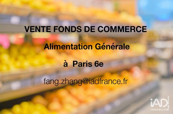 Boutique/Local commercial à vendre 40 m² Paris 6