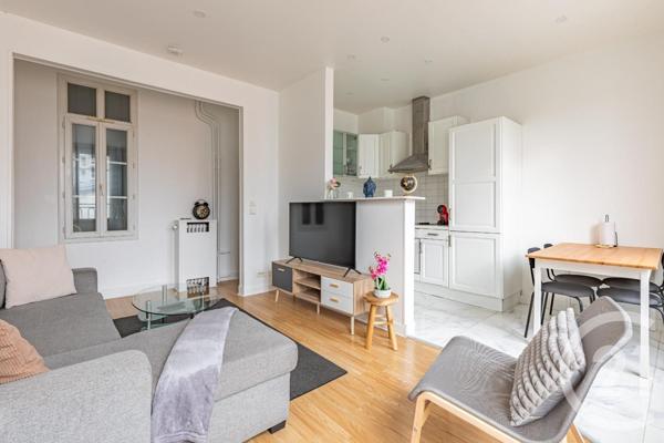 Appartement F2 à vendre  2 pièces - 44,51 m2 GENTILLY - 94