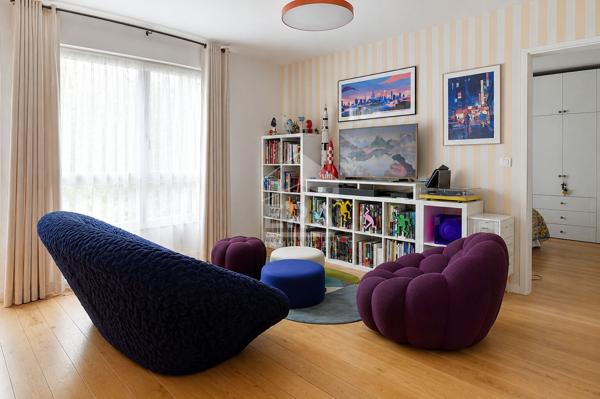 2 pièces 47 m²-LUMINEUX-LOGGIA-PARKING