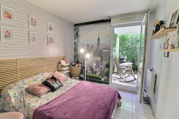 Lattes Port Ariane – 4 pièces de 95 m² de plain-pied, jardin arboré, garage et parking