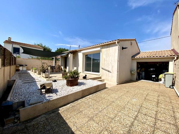 Maison T3 plain-pied ? 75 m² ? Garage, dépendances ? Parcelle 320 m² ? Environnement calme