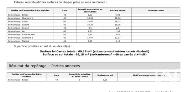 Appartement à vendre 3 pièces 69 m² Créteil