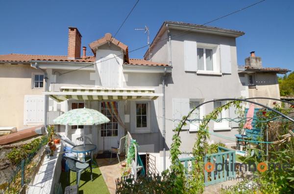 🏡 Charmante maison de village exposée plein sud avec magnifique jardin de cour – Chabanais (16) 🌳☀️
