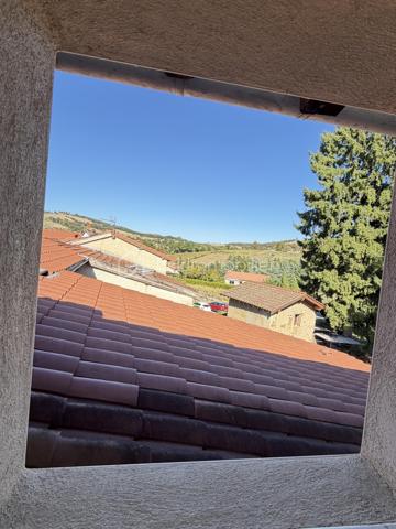 Sur la commune de Sourcieux les Mines, je vous propose ce bien atypique, situé dans un ancien corps de ferme de seulement 8 logements.
Au calme parfait, ce futur lieu de vie vous offre au 1er niveau, une belle pièce de vie en double exposition, une buanderie.
Au 2ème et dernier niveau, deux chambres, une salle de bain - Vous pourrez profiter d'un jardin clôturé privatif. Une cave voutée d'environ 30 M2 vous offre un potentiel d'agrandissement (escalier communiquant avec le bien) - Chauffage individuel électrique - dble vitrage - deux places de stationnement privatives - 
Ecoles à proximité - 10 minutes de la commune de Lentilly - 30 minutes de Lyon - accès à l'A89 à 10 minutes - gare de Sain bel à 5 minutes en direction du Vieux Lyon - 
Ramassages scolaires pour les collèges de Lentilly ou l'Arbresle.
Appartement coup de coeur pour ceux qui aiment le calme, et les biens atypiques avec beaucoup de charme.....