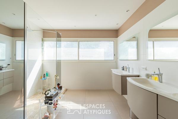 Villa d’architecte en lisière de la forêt du Fau