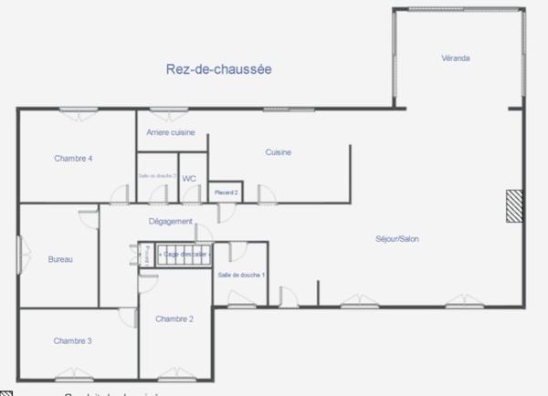 Contemporaine 5 chambres sur un terrain de 3002m²