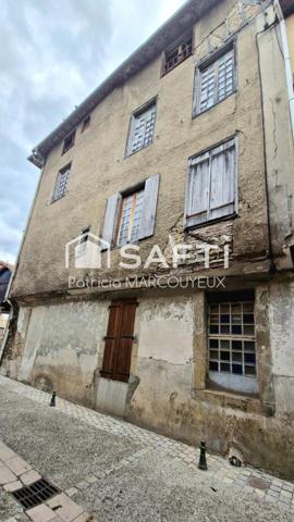 360m² de potentiel à rénover au coeur de Chalabre