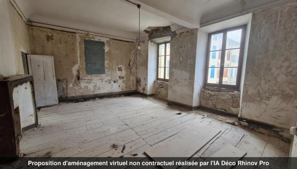 360m² de potentiel à rénover au coeur de Chalabre