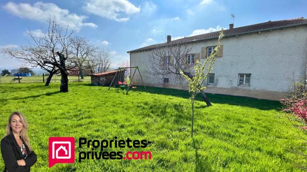 SECTEUR CHARLIEU -  GRANDE MAISON A LA CAMPAGNE